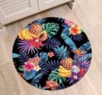 Tapis Rond Fruit Exotique
