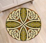 Tapis Rond Design Antique
