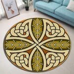 Tapis Rond Design Antique