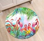 Tapis Rond Coloré Salon