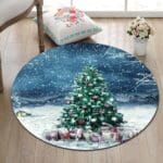 Tapis Rond Sapin De Noël