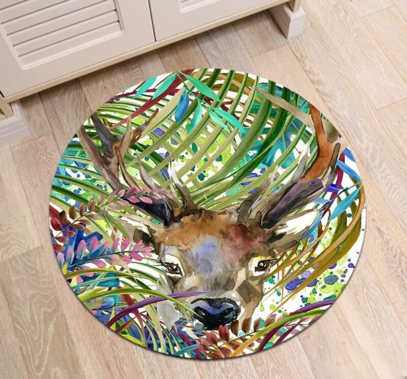 Tapis Rond Décoration Chambre