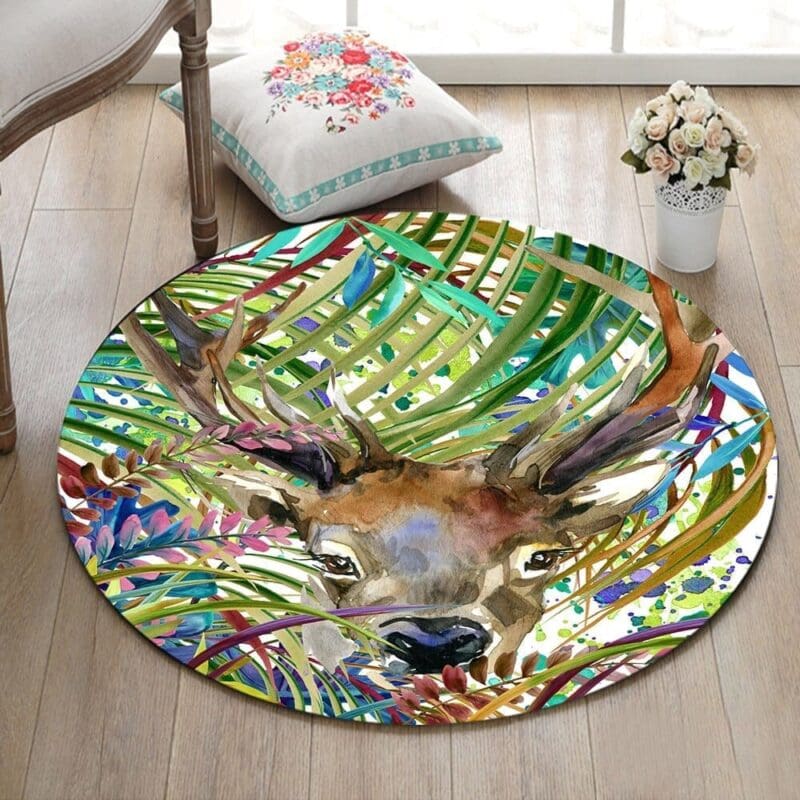 Tapis Rond Décoration Chambre