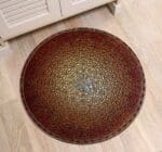Tapis Rond Rétro