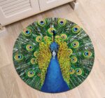 Tapis Rond Paon