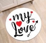 Tapis Rond My Love