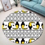 Tapis Rond Toucan