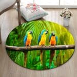 Tapis Rond Ambiance Tropicale