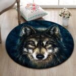 Tapis Rond Loup