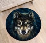 Tapis Rond Loup