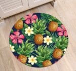 Tapis Rond Salon Ananas