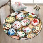 Tapis Rond Oeuf
