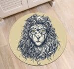 Tapis Rond Couleur Crème