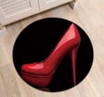 Tapis Rond Talon de Femme
