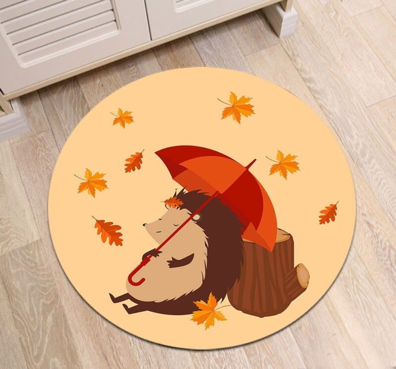 Tapis Rond Hérisson