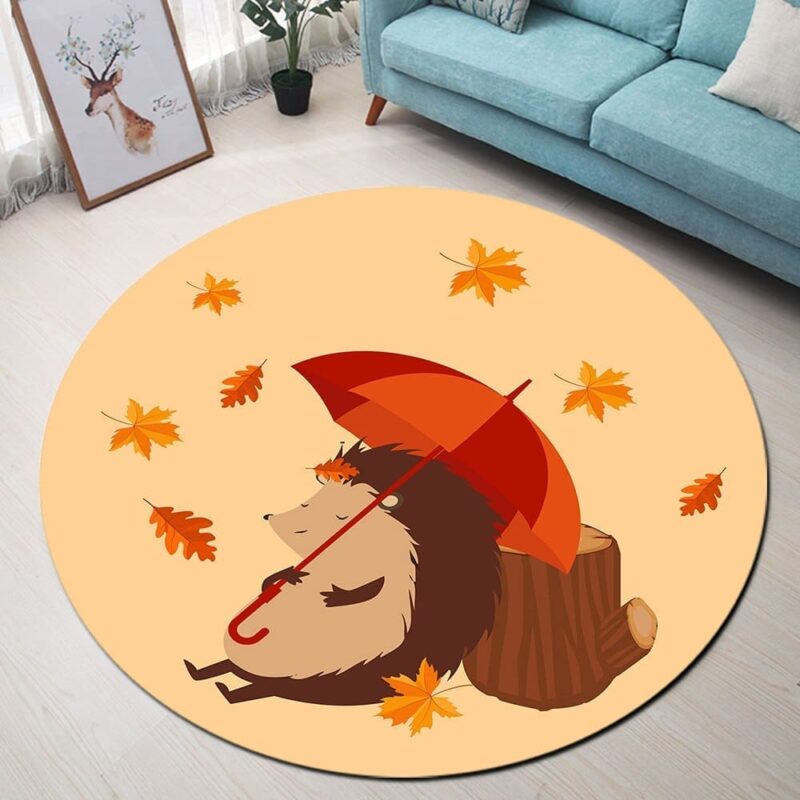 Tapis Rond Hérisson