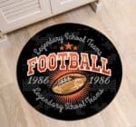 Tapis Rond Football Américain