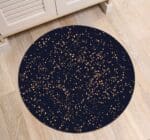 Tapis Rond Étoilé