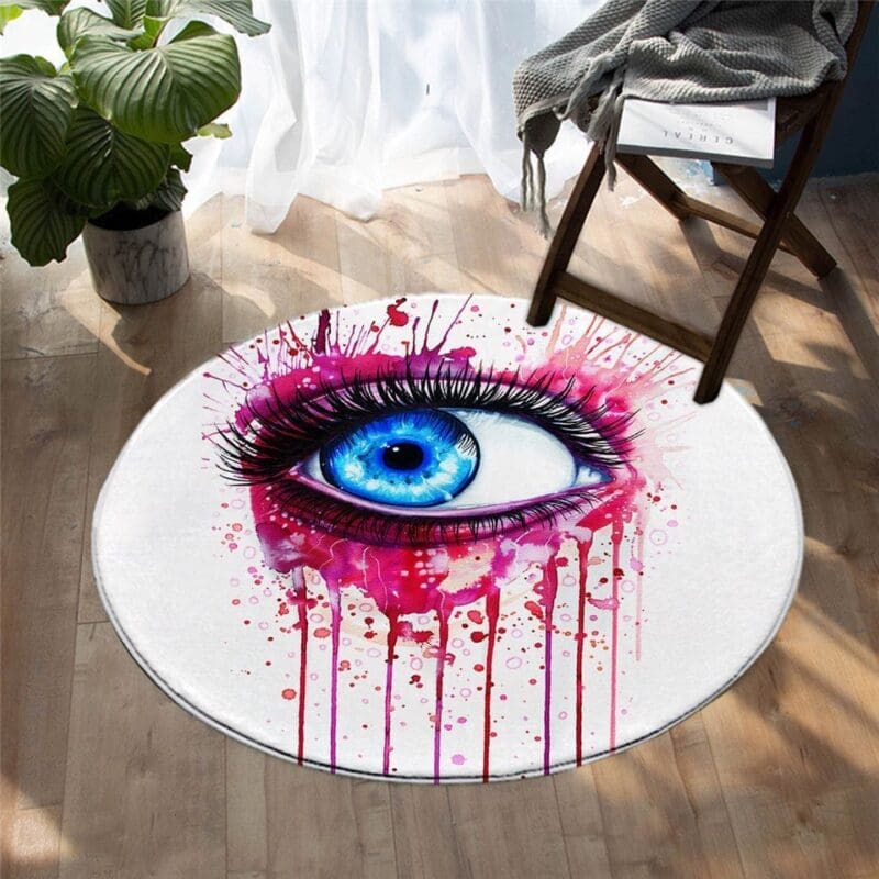 Tapis Rond Œil