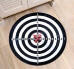 Tapis Rond Fléchette