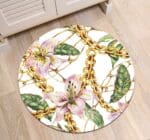 Tapis Rond Fleur De Lys