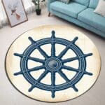 Tapis Rond Marin