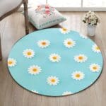 Tapis Rond Marguerite