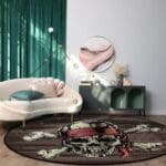 Tapis Rond Pirate