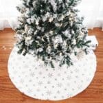 Tapis Rond Pied De Sapin Noël