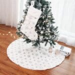 Tapis Rond Pied De Sapin Noël