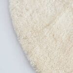 Tapis Rond Peau De Mouton