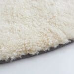 Tapis Rond Peau De Mouton