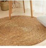 Tapis Rond en Osier
