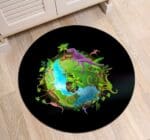 Tapis Rond Préhistoire
