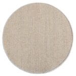 Tapis Rond En Jonc Naturel Tressé