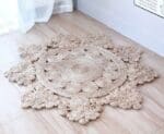 Tapis Rond Ajouré