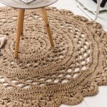 Tapis Rond Luxe
