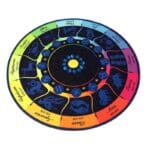Tapis Rond Signes Zodiaques