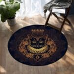 Tapis Rond Roi