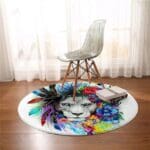 Tapis Rond Style Bohême