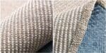 Tapis rond jute blanc