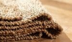 Tapis rond jute pas cher design