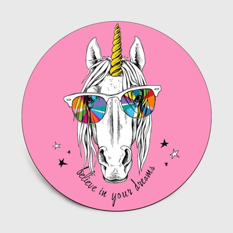 tapis-rond-licorne Tapis Rond Cheval Licorne