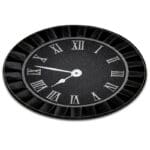 Tapis Rond Horloge Romaine