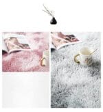 Tapis Rond Poil Long