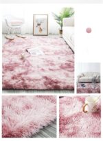 Tapis Rond Poil Long