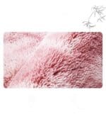 Tapis Rond Poil Long