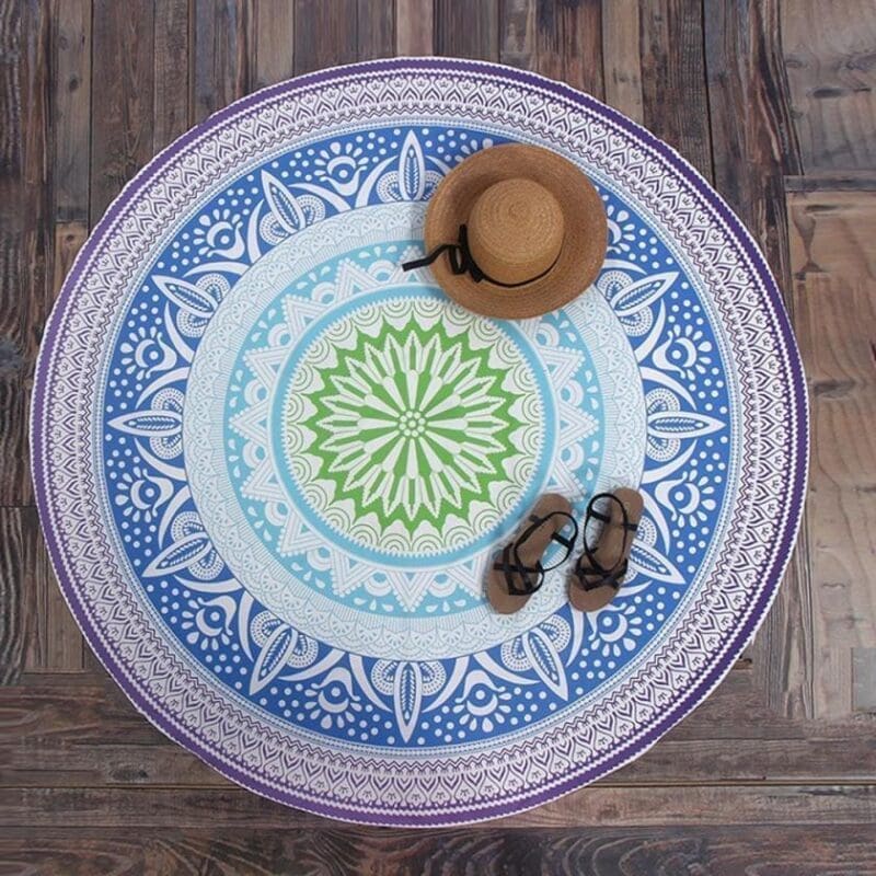Tapis De Jardin Rond