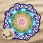 Tapis De Méditation Rond