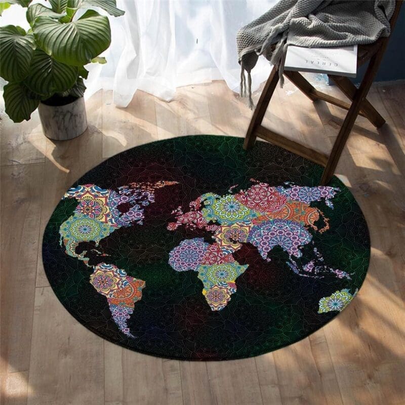 Tapis Rond 100 cm Pas Cher | Mon Tapis Rond